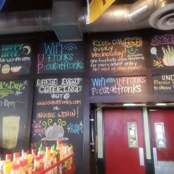 Fronk's - Interior - Burgers Near Me - Bellflower, California