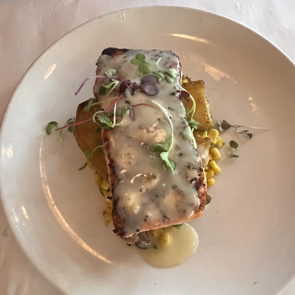 Cowfish - Salmon - New American Near Me - Hampton Bays, New York Cowfish - Salmon - New American Near Me - Hampton Bays, New York