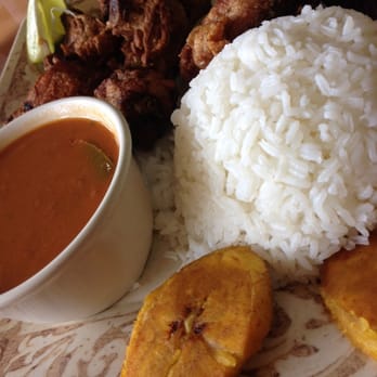 Punta Cana Restaurant - Chicharron de pollo con arroz y habichuelas, tostones - Dominican Near Me - Pembroke Pines, Florida Punta Cana Restaurant - Chicharron de pollo con arroz y habichuelas, tostones - Dominican Near Me - Pembroke Pines, Florida