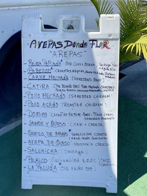 Menu photo 2 Arepas Donde Flor Ruskin, FL