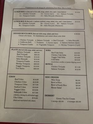 Menu photo 3 Tachikawa Japanese Restaurant Pinole, CA Menu photo 3 Tachikawa Japanese Restaurant Pinole, CA