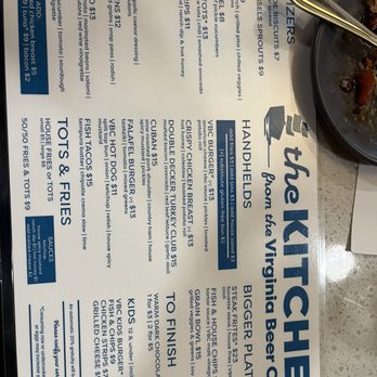 The Kitchen - Full menu - Brewpubs Near Me - Yorktown, Virginia The Kitchen - Full menu - Brewpubs Near Me - Yorktown, Virginia
