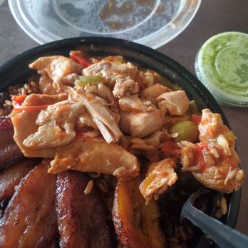 Cubans On Wheels - Chicken Vieja w Sweet Plantains - Cuban Near Me - Orlando, Florida Cubans On Wheels - Chicken Vieja w Sweet Plantains - Cuban Near Me - Orlando, Florida