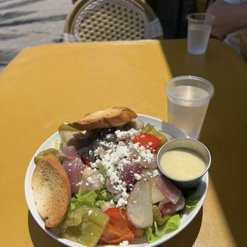 Yellow Vase - Farmer's Salad - Floral Designers Near Me - Rancho Palos Verdes, California