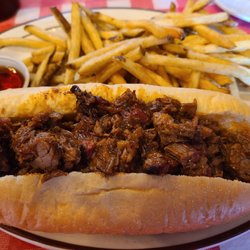 Zack's Pizza & Bbq - Excellent Brisket Sandwich & Awesome fresh-cut fries!