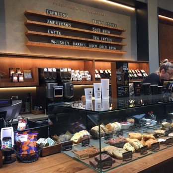 Starbucks - Pastry case and sales counter at Starbucks Reserve in the Marina. - Coffee & Tea Near Me - San Francisco, California Starbucks - Pastry case and sales counter at Starbucks Reserve in the Marina. - Coffee & Tea Near Me - San Francisco, California