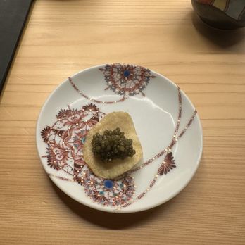 Sushi Kodawari - Caviar on potato chip - Sushi Bars Near Me - Kansas City, Missouri Sushi Kodawari - Caviar on potato chip - Sushi Bars Near Me - Kansas City, Missouri