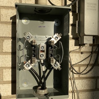 All Ed Electric - Replaced the meter socket and cables into the house. - Electricians Near Me