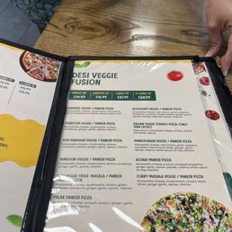 Veggie pizza page