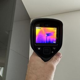 moisture readings using IR moisture readings using IR