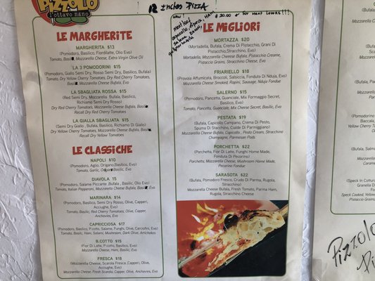 Menu photo 2 The Pizza House Sarasota, FL Menu photo 2 The Pizza House Sarasota, FL