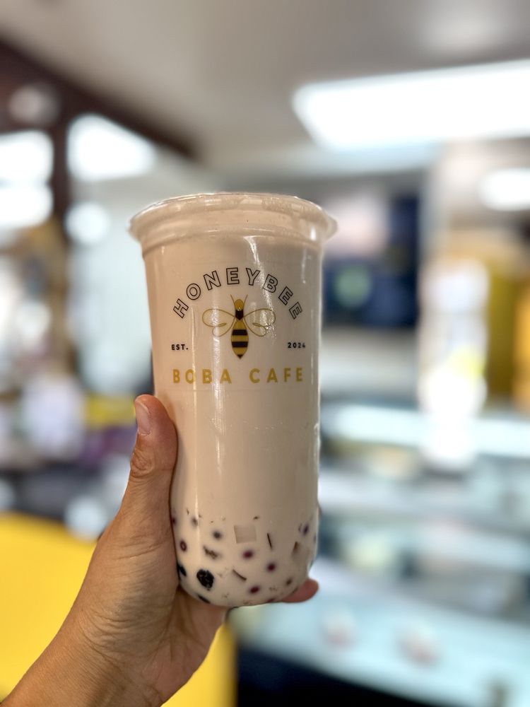 Honeybee Boba Cafe Logo