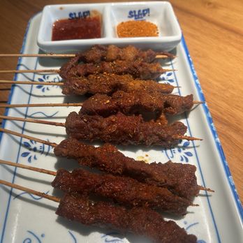 SLAP Hand Ripped Noodles - Beef and Lamb skewers - Noodles Near Me - Orlando, Florida