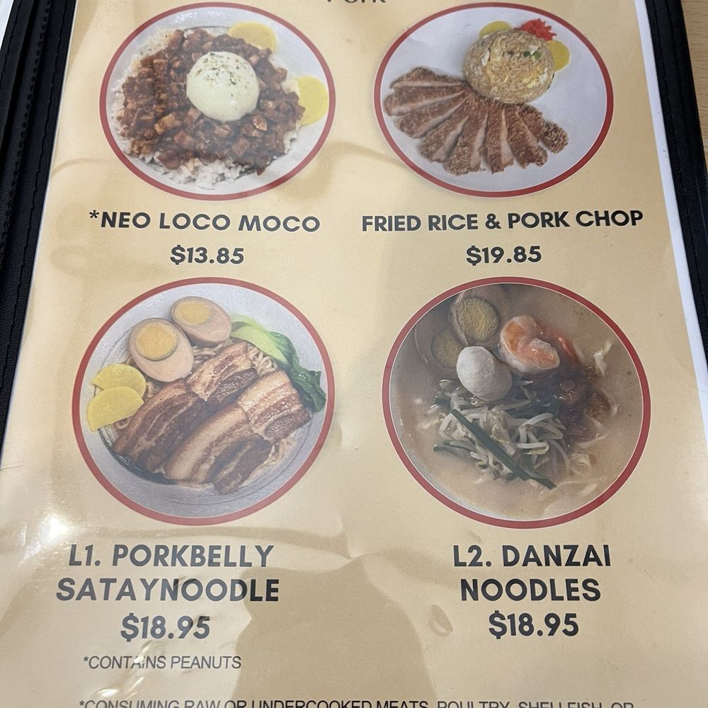 Honolulu Noodle & Co - Menu - Ramen Near Me - Honolulu, Hawaii