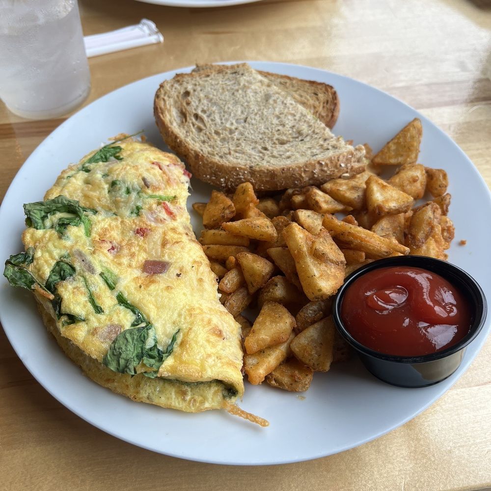 Earth Cafe - Greek Omlette - Cafes Near Me - Myrtle Beach, South Carolina Earth Cafe - Greek Omlette - Cafes Near Me - Myrtle Beach, South Carolina
