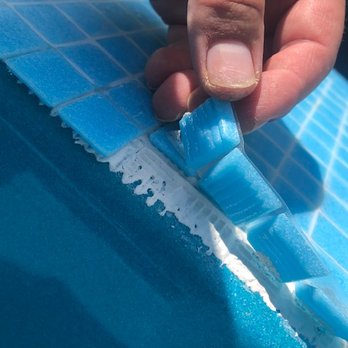 M.E. Contracting - "professional" pool tile job peeling after install - General Contractors Near Me - Toronto, Ontario M.E. Contracting - "professional" pool tile job peeling after install - General Contractors Near Me - Toronto, Ontario