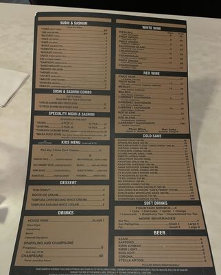 Menu photo 6 Imasa Sushi Davie, FL