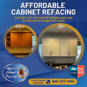 Affordable Cabinet Refacing - Cabinetry Near Me - Andover, Massachusetts