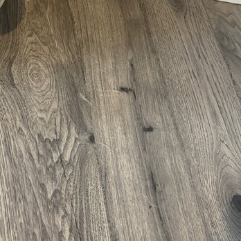 Clean Affinity - Hair still on the hardwood by the front door - Home Cleaning Near Me