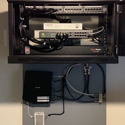 ITProServ - Rewired and centralized, data cabinet.