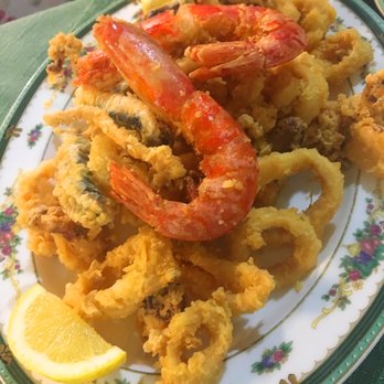 Albergo Miramare - Fritto misto di pesce/mix fish-fry - Hotels Near Me - Chiavari, GE