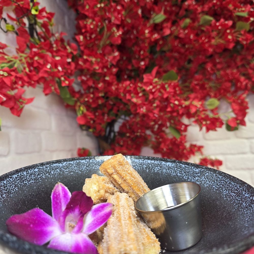 Cali Social Cafe - Churros with Chocolate Sauce - Indian Near Me - San Diego, California Cali Social Cafe - Churros with Chocolate Sauce - Indian Near Me - San Diego, California