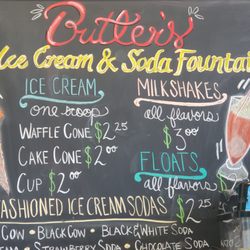 Butler's Apothecary - Menu