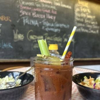 Schoolhouse Restaurant - Spicy bloody. It was spicy and it was good! - American Near Me - Camp Dennison, Ohio
