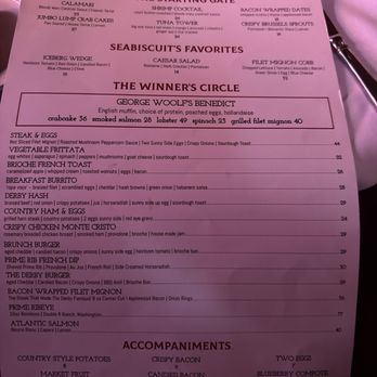 The Derby - Brunch menu - 2026-06-06 - Steakhouses Near Me - Arcadia, California