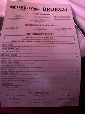 Menu photo 1 The Derby Arcadia, CA Menu photo 1 The Derby Arcadia, CA