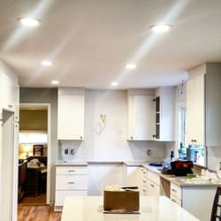 Apex Electric - Complete kitchen remodel, led lighting installed.