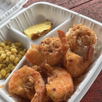 Aloha Shrimp - Spicy lemon garlic - Food Trucks Near Me - Hauula, Hawaii