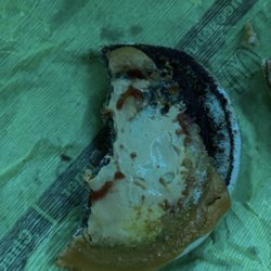 McDonald's - Cheeseburger with discolored cheese and stale bread/patty