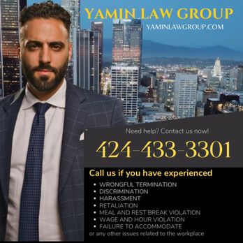 Yamin Law Group - Employment Law Near Me - Beverly Hills, California Yamin Law Group - Employment Law Near Me - Beverly Hills, California