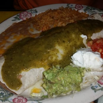 Fiesta Mexicana - Burrito with green chili sauce - Mexican Near Me - Farmington, New Mexico Fiesta Mexicana - Burrito with green chili sauce - Mexican Near Me - Farmington, New Mexico