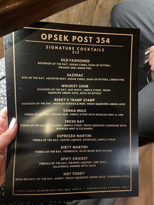 Menu photo 3 OpSek Post 354 Buena Park, CA Menu photo 3 OpSek Post 354 Buena Park, CA