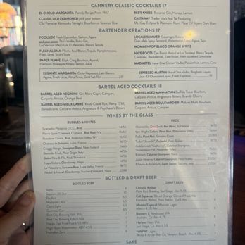 The Cannery - Drink Menu - Seafood Near Me - Newport Beach, California The Cannery - Drink Menu - Seafood Near Me - Newport Beach, California
