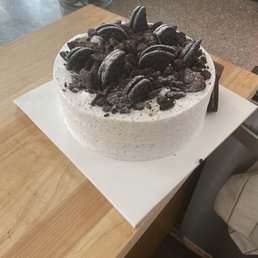 Cookies and cream cake.