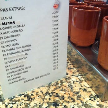 Sabor Andaluz - Carta de raciones y jarritas megafrescas - Tapas Bars Near Me - Silla, V Sabor Andaluz - Carta de raciones y jarritas megafrescas - Tapas Bars Near Me - Silla, V