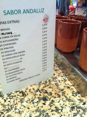 Menu photo 2 Sabor Andaluz Silla, V Menu photo 2 Sabor Andaluz Silla, V