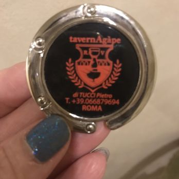 Taverna Agàpe - Souvenir to hang your purse on the edge of the table - Roman Near Me - Rome, RM