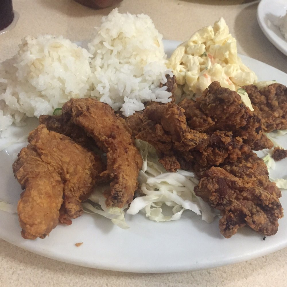 Kam Bowl - Korean chicken plate was just okay - Diners Near Me - Honolulu, Hawaii