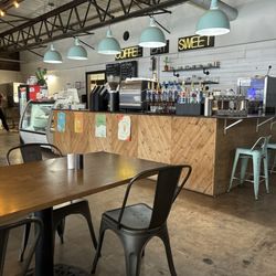 Cactus Coffee - Coffee station and check out counter