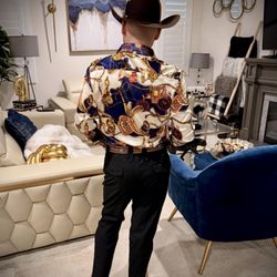 Mexwest - Larry Mahan 10x Jerarca - Brown, Platini suit pants, Laredo Reva snip toe boots.