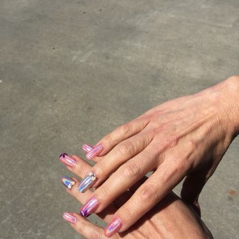 Lotus Spa - Chrome nails, look so pretty under the sun - Nail Technicians Near Me - Salinas, California Lotus Spa - Chrome nails, look so pretty under the sun - Nail Technicians Near Me - Salinas, California