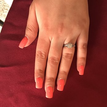 First Lady Nails - Could have done more with my cuticles and the paint job was slightly off but overall I'm happy with the size and color - Nail Salons Near Me - Fresno, California First Lady Nails - Could have done more with my cuticles and the paint job was slightly off but overall I'm happy with the size and color - Nail Salons Near Me - Fresno, California