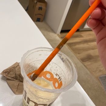 It's Boba Time - Irvine - That's as far as I would get slurping the boba. Jaw hurts now! Not coming back here again until they upgrade their straws to a fatter one. - Juice Bars & Smoothies Near Me - Irvine, California It's Boba Time - Irvine - That's as far as I would get slurping the boba. Jaw hurts now! Not coming back here again until they upgrade their straws to a fatter one. - Juice Bars & Smoothies Near Me - Irvine, California