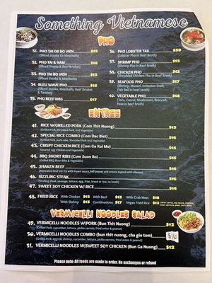 Menu photo 4 Bleu Wave seafood & Pho Beavercreek, OH