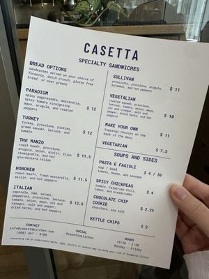 Menu photo 2 Casetta Kitchen and Counter Madison, WI