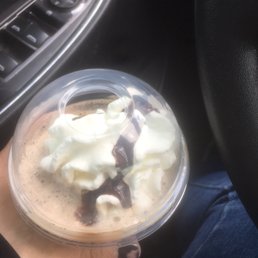 What is this? For $4.45 for the smallest drink, they handed me this? This Starbucks used to be great, but it's gone downhill. What is this? For $4.45 for the smallest drink, they handed me this? This Starbucks used to be great, but it's gone downhill.